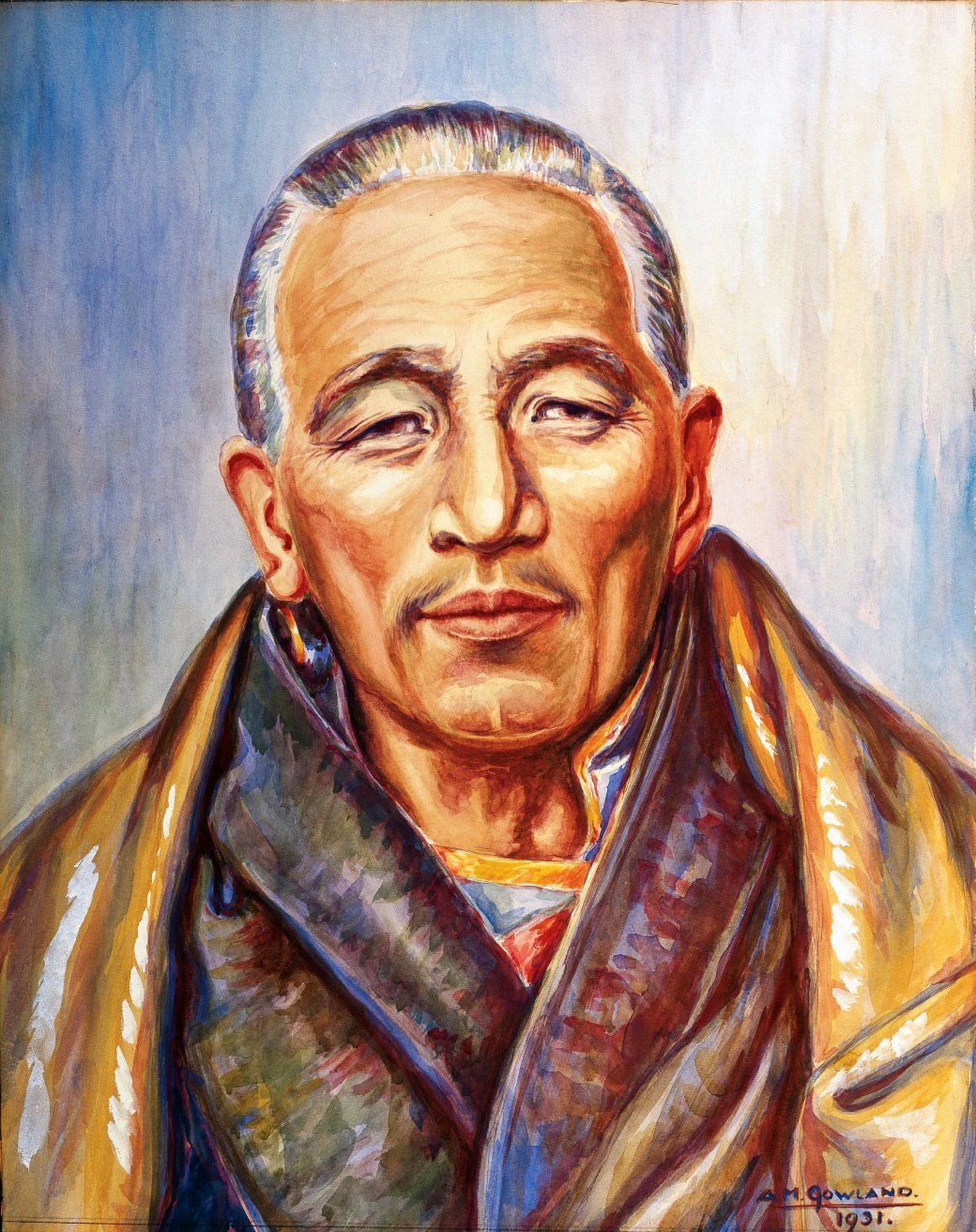 Retrato del Maestro Tibetano Djwhal Khul
